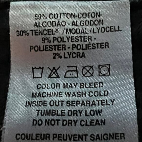 Warp & Weft JFK NYC Skinny Jeans Windsor (Black)  Sz 14 - Picture 9 of 10